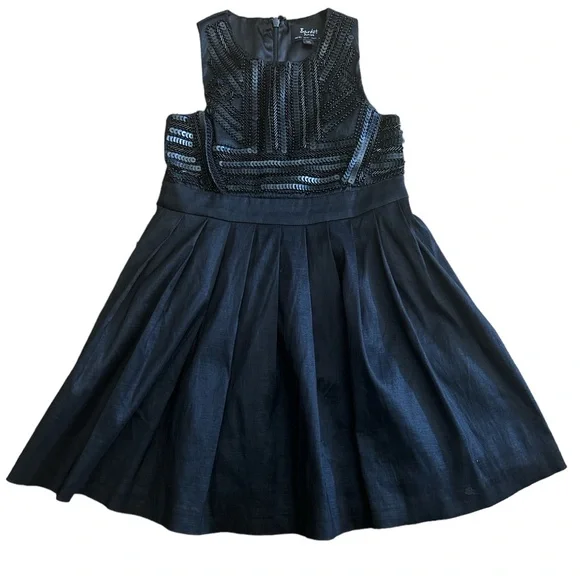 princess polly baby blue dress BCBG Women's Rhinestone Trim Mini Dress